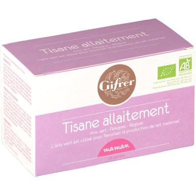 Gifrer Tisane Allaitement Bio 20 Sachets