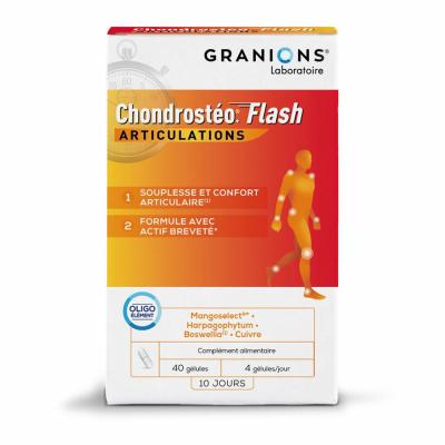 GRANIONS Chondrosteo Flash articulations g&eacute;lules x 40