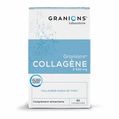 GRANIONS Les essentiels - Collag&egrave;ne 2500mg boite de 60 comprim&eacute;s