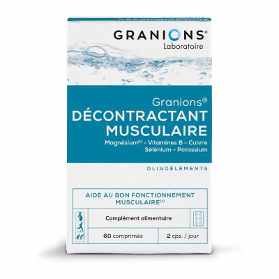 GRANIONS D&eacute;contractant musculaire 60 comprim&eacute;s unit&eacute;