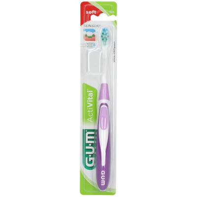 Gum ACTIVITAL 585 - Brosse &agrave; Dents Ultra Compact Souple