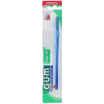 Gum&reg; Classic brosse &agrave; dents souple &agrave; petite t&ecirc;te 4 rangs