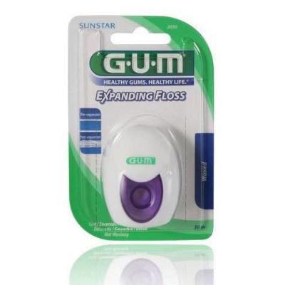 Gum EXPANDING FLOSS 2030 - Fil Dentaire, 30 m&egrave;tres