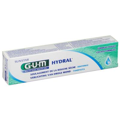 Gum HYDRAL - Dentifrice Bouche S&egrave;che, 75ml