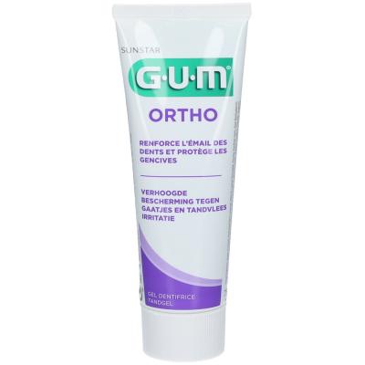 Gum Dentifrice Ortho Email et Gencives 75ml