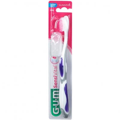 Gum SENSIVITAL 509 - Brosse &agrave; Dents Ultra-Souple, 1 unit&eacute;