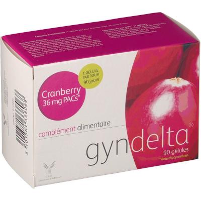 Laboratoire Ccd Gyndelta 90 Gel 36 mg Pacs Fr/Ang - Bo&icirc;te 90 g&eacute;lules