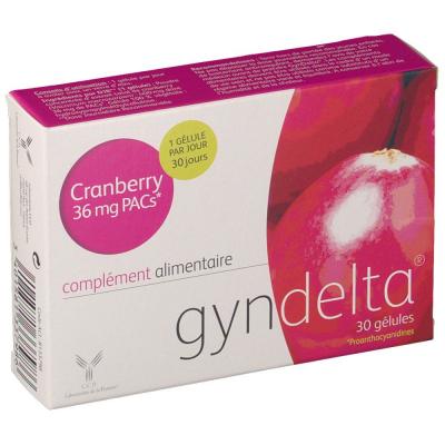Laboratoire Ccd Gyndelta 30 Gel 36 mg Pacs Fr/Ang - Bo&icirc;te 30 g&eacute;lules