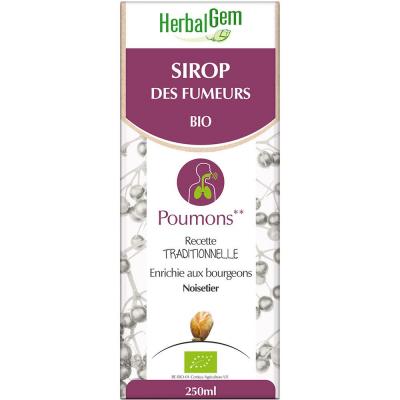 HerbalGem Sirop des fumeurs Bio - 250 ml - Herbalgem -