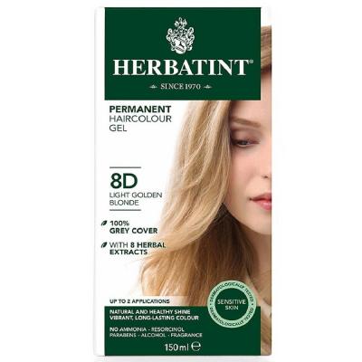Phytoceutic Herbatint 8D/Blond Clair Dor&eacute; Gel Permanent 150 ml