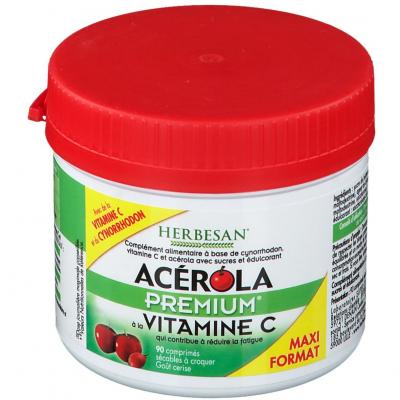 HERBESAN Ac&eacute;rola premium 90 comprim&eacute;s