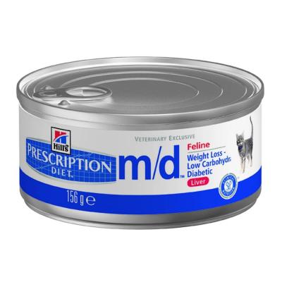 Hill's Prescription Diet m/d Diabetes Weight Management - maxi lot % : 24 x 156 g