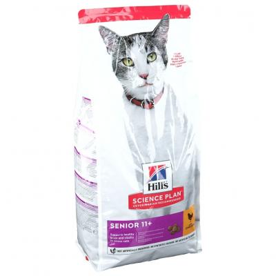 Hill's Senior 11+ au poulet pour chat 3 kg