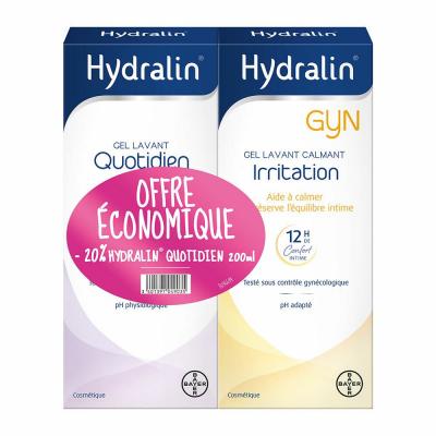 Hydralin Gyn Irritation + Quotidien 2&times;200ml