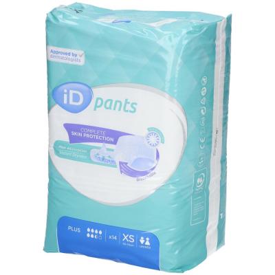 Pantalon d'identification Ontex Healthcare Plus XS 14uts