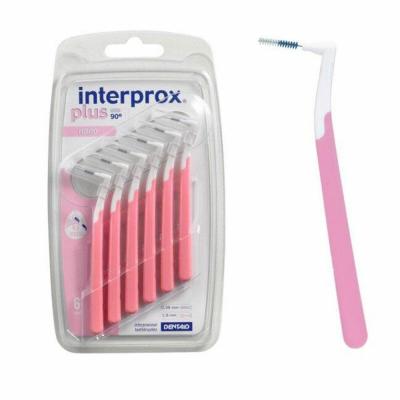 Interprox brosses interdentaires rose nano, Lot de 3 &aacute; 6 pi&eacute;ces
