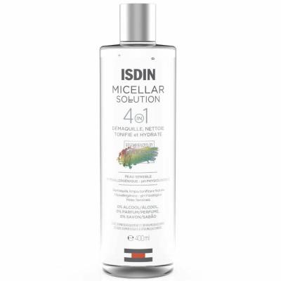 Isdin Micellar Solution 4 en 1 Nettoyant visage hydratant
