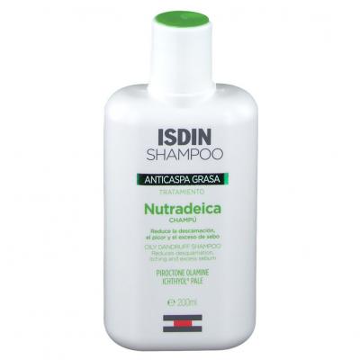 Isdin Nutradeica Shampooing antipelliculaire Pellicules grasses