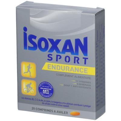 Nhs Isoxan Sport Endurance 20 Comprim&eacute;s &agrave; avaler
