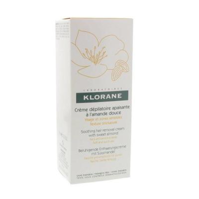 Cr&egrave;me &Eacute;pilatoire Corporelle Klorane Amande Douce (75 Ml)