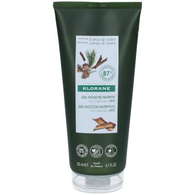 KLORANE Gel Douche Ecorce de C&egrave;dre tube 200ml