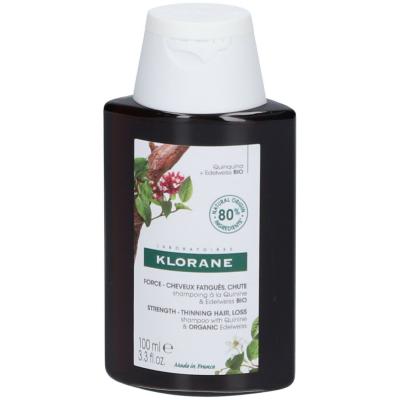 Klorane Quinine Edelweiss Shampoing Fortifiant 100ml