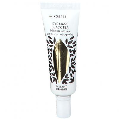 Korres Masque Yeux Anti-Rides & Anti-Cernes Th&eacute; Noir, 18ml