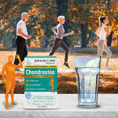 Granions Chondrost&eacute;o+ Articulations 90 Comprim&eacute;s - Bo&icirc;te 90 comprim&eacute;s