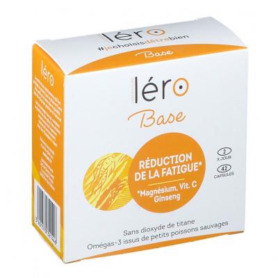 LERO Activ' Base r&eacute;duction de la fatigue x 42 capsules