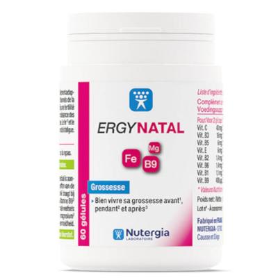 Nutergia Laboratoire Nutergia Ergynatal Pot de 60 G&eacute;l - Pot 60 g&eacute;lules