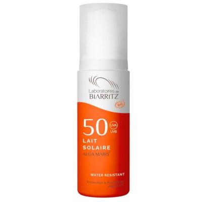 Lait Solaire SPF50 certifi&eacute; Bio 