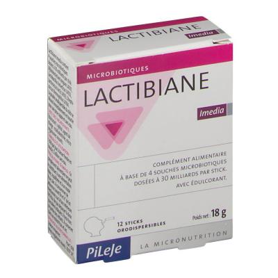 Imedia X12 Sticks Lactibiane Orodispersible Pileje