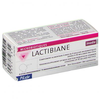 Pileje Lactibiane Im&eacute;dia - Boite De 4 Sticks Orodispersibles