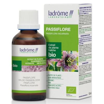 Ladr&ocirc;me Xtrait de Plantes Fra&icirc;ches Bio Passiflore 50 ml - Flacon 50 ml