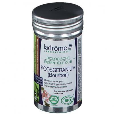 Ladrome Geranium Bourbon - Huile Essentielle Biologique - Ladr&ocirc;me