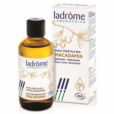 LADROME Huile de Macadamia Bio - Satinante - 100ml