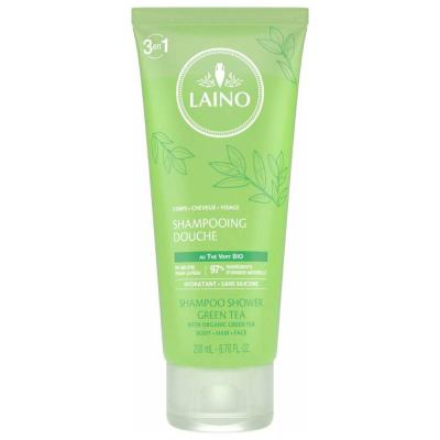 Laino Shampoing Douche Hydratant au Th&eacute; Vert 200 ml
