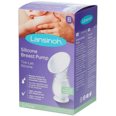 Tire-lait manuel en silicone Lansinoh