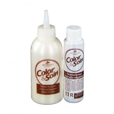Les 3 Ch&ecirc;nes Color & Soin Coloration Femme - Rouge Myrtille : 11R