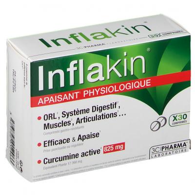 LES 3 CH&Ecirc;NES Inflakin apaisant physiologique x30 comprim&eacute;s