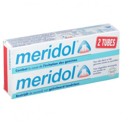 Meridol Dentifrice Pack Double 2 x 75ml