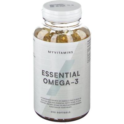 Myvitamins Omega 3 - 1000 mg 18% EPA / 12% DHA - 250G&eacute;lules