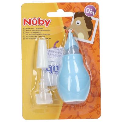 Nuby Mouche-B&eacute;b&eacute; Poire &agrave; Bout Souple Nez Oreille