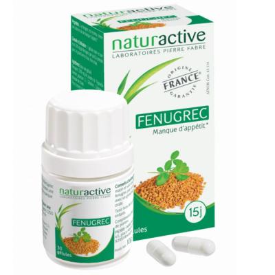 Naturactive Fenugrec 30 G&eacute;lules - Bo&icirc;te 30 g&eacute;lules