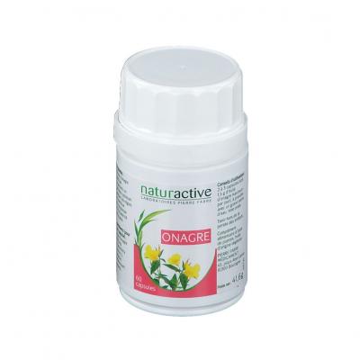 Naturactive Huile d'Onagre 60 G&eacute;lules - Bo&icirc;te 60 capsules