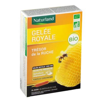 France Herboristerie Ampoules de gel&eacute;e royale BIO AB - Naturland