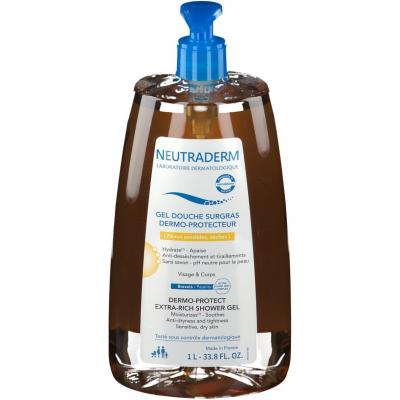 NEUTRADERM Gel douche surgras dermo-protecteur flacon pompe 1l