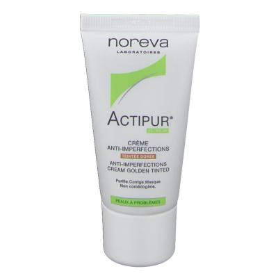 Bb Creme Doree Peaux Sensibles A Imperfections 30ml Actipur Noreva