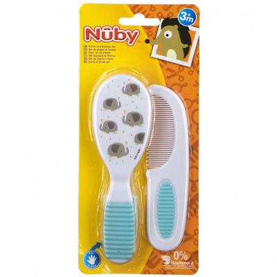 N&ucirc;by 007110 Set de pinceaux et peignes, multicolore (mod&egrave;le assorti)