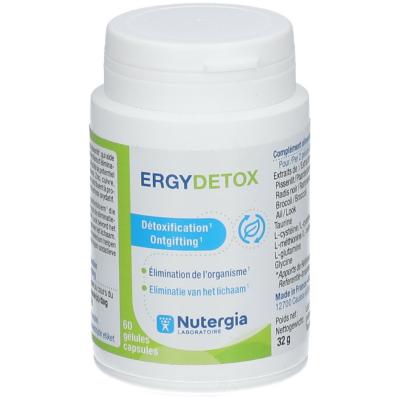 Nutergia Laboratoire Nutergia Ergydetox Pot de 60 G&eacute;l - Pot 60 g&eacute;lules